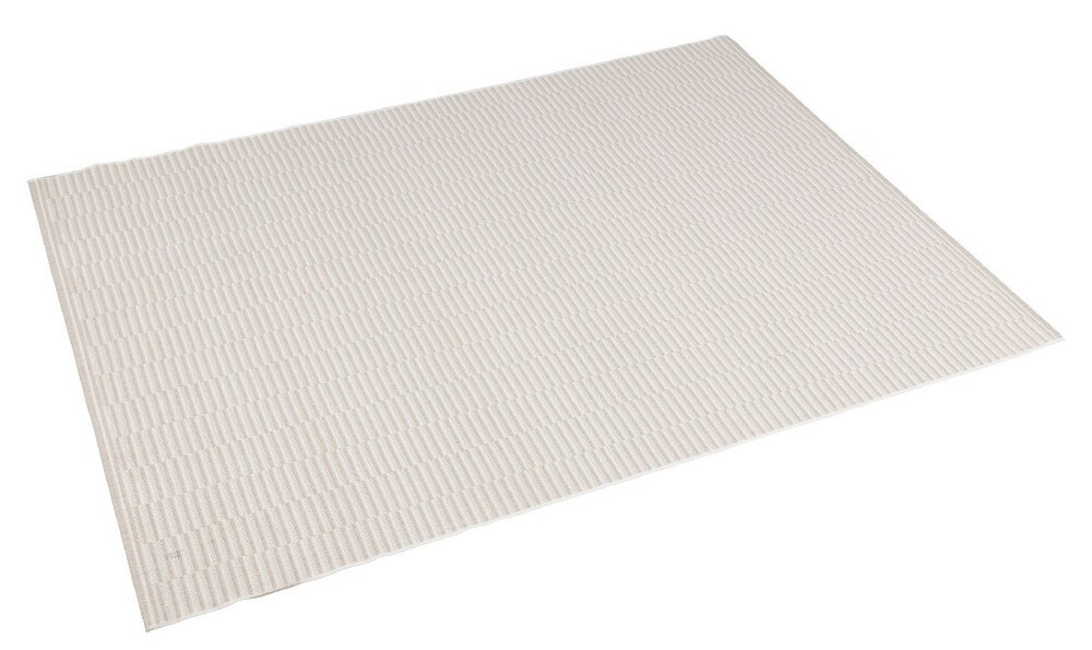 Kettler STRIPE kültéri szőnyeg 200×290 cm – nagy terasz szőnyeg, bézs/szürke csíkos (RP)