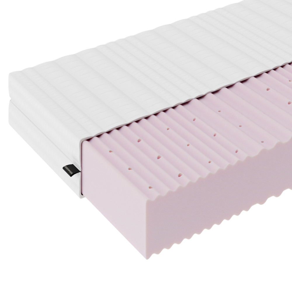 Feltekert matrac, habszivacs, 14 cm, 160x200 cm, MAIR (RP)