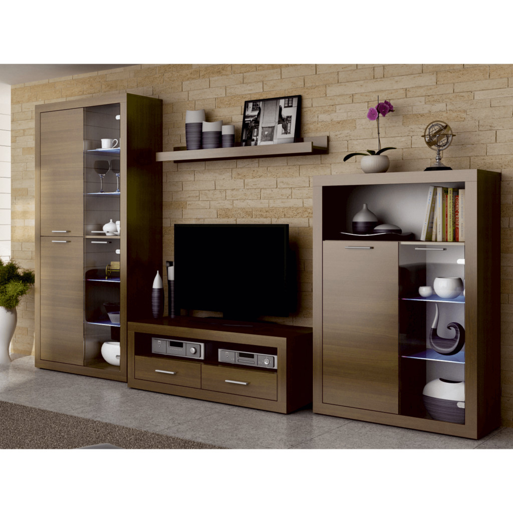 Nappalibútor LED világítással, dió warmia, TOGO 2 NEW (RP)