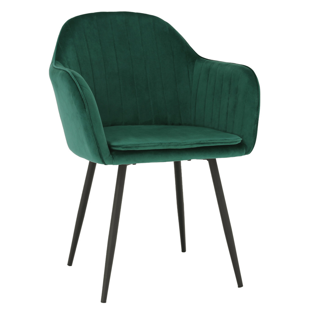 Dizájnos fotel, smaragd Velvet anyag, ZIRKON (RP)