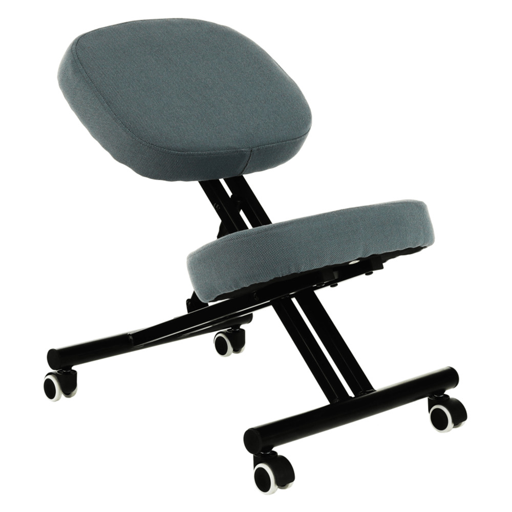 Ergonomikus zsámoly, világosszürke/fekete, KILIAN (RP)