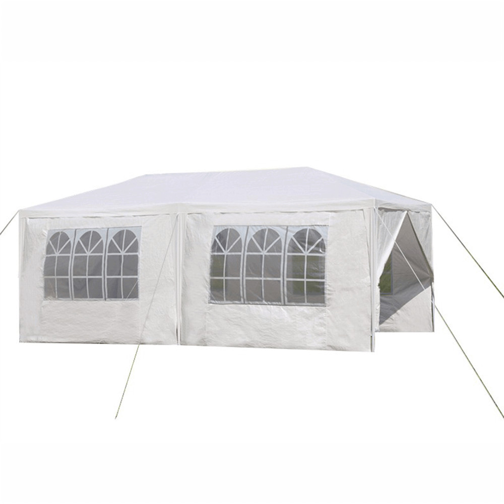 Kerti partisátor, fehér, 3x6 m, TEKNO TYP 2 (RP)