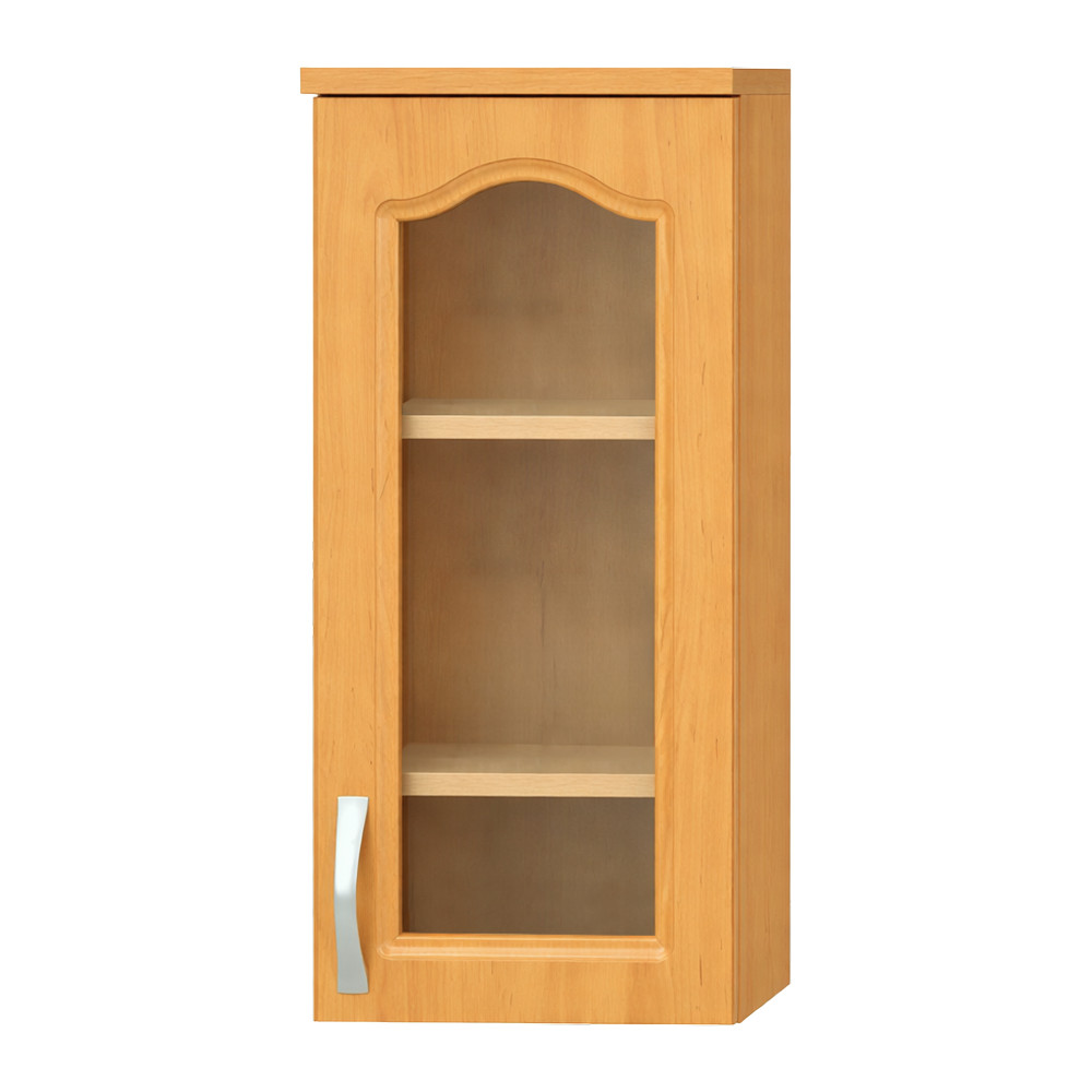 Konyha szekrény, felső, éger, jobbos kivitel, LORA MDF NEW KLASIK W40S (RP)