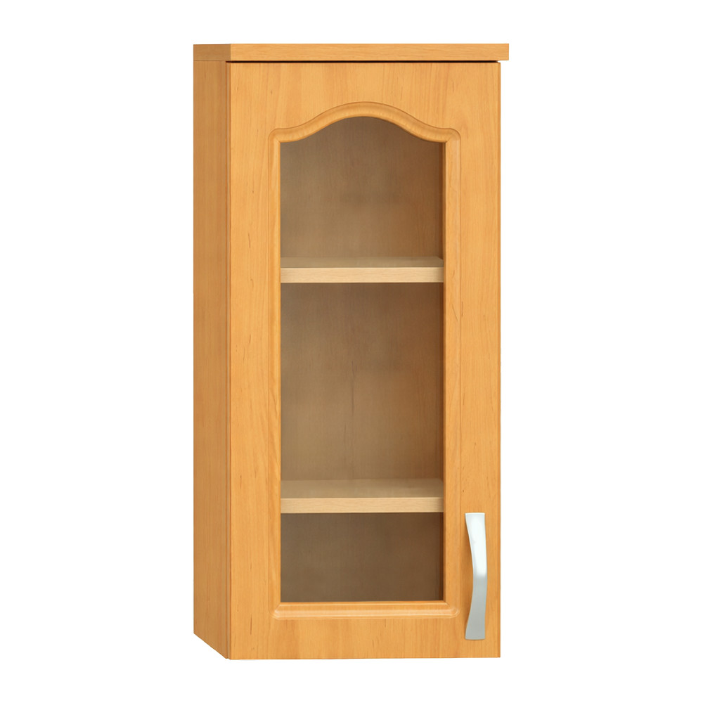 Felső konyhaszekrény, éger, balos, LORA MDF NEW KLASIK W40S (RP)