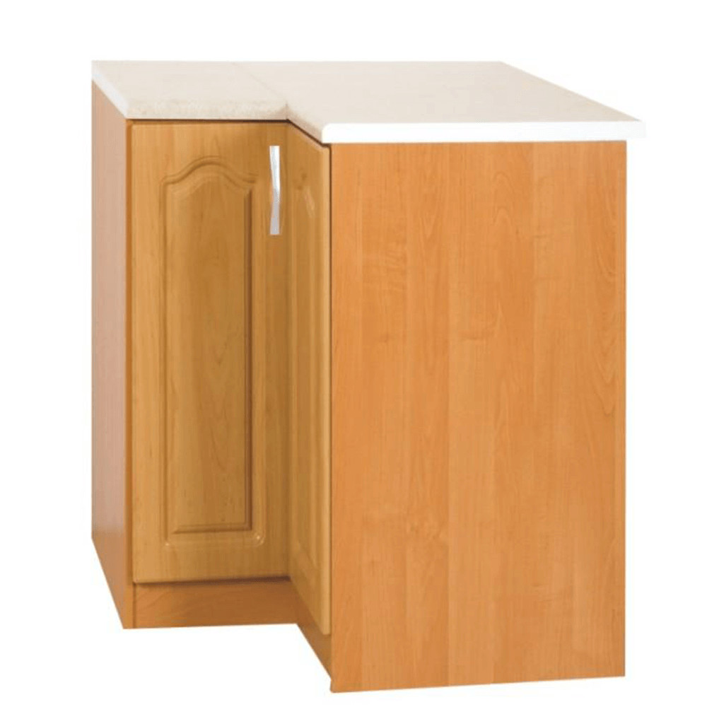 Konyhaszekrény, alsó, sarok, éger, balos, LORA MDF NEW KLASIK S90/90 (RP)