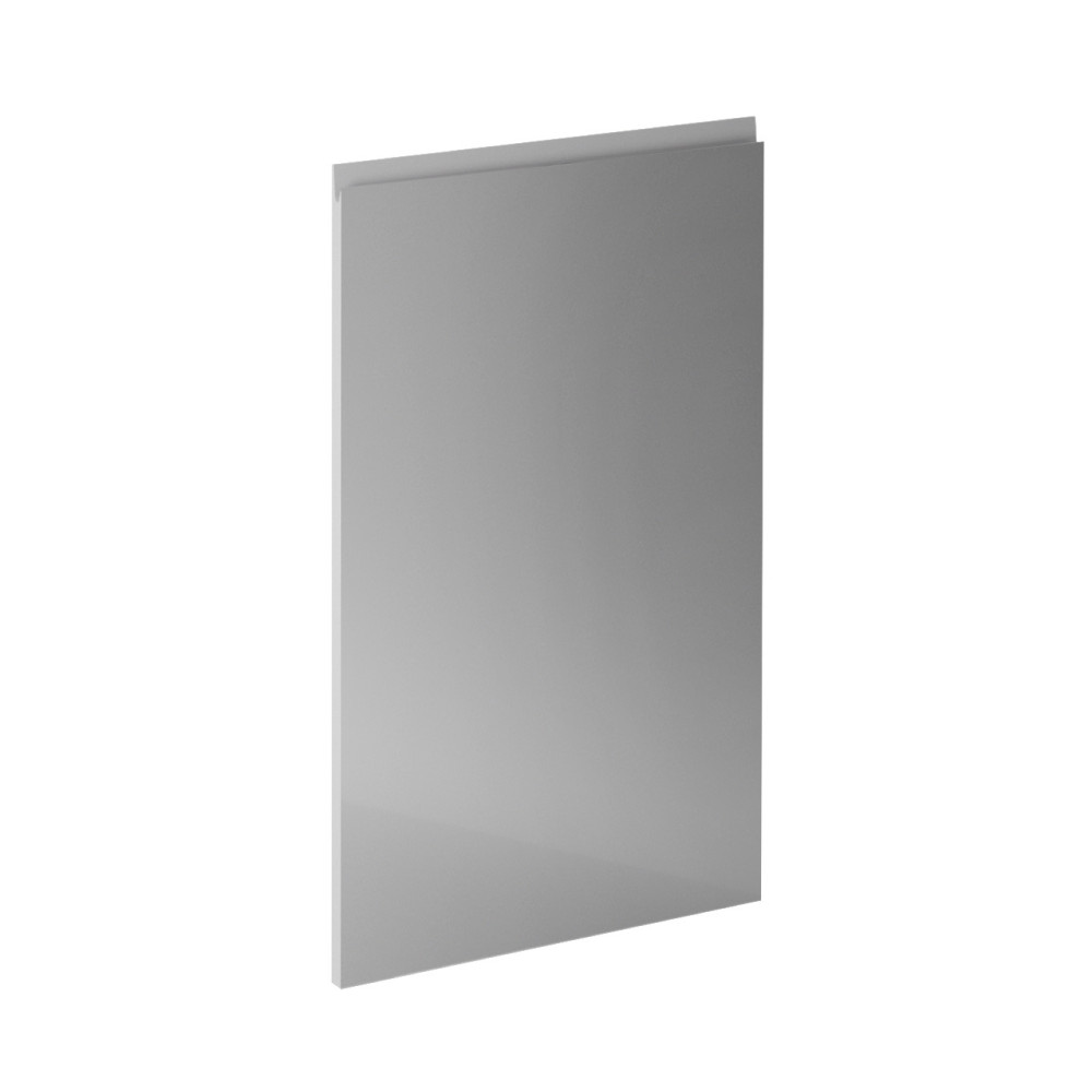 Előlap mosogatógéphez, fehér/szürke extra magasfényű HG, 59,6x71,3, AURORA (RP)
