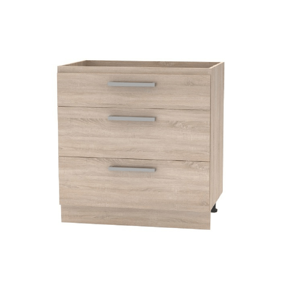 Alsószekrény 80, tölgy sonoma, NOVA PLUS NOPL-064-0S (RP)