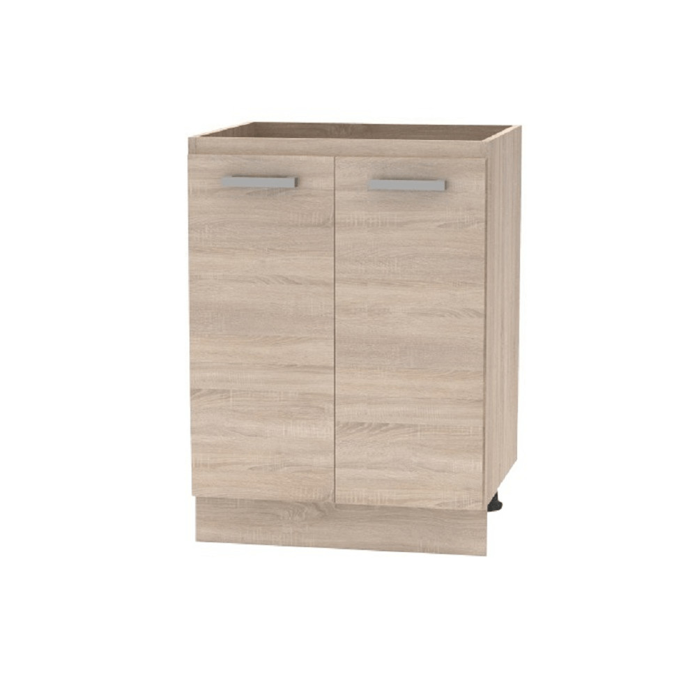 Alsószekrény 60 2DV, tölgy sonoma, NOVA PLUS NOPL-057-0S (RP)