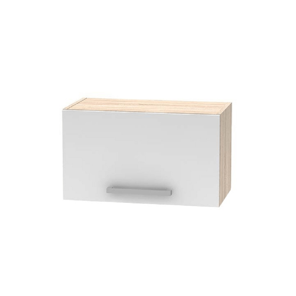 Felső páraelszívó szekrény 1DV, tölgy sonoma/fehér, NOVA PLUS NOPL-011-OH (RP)