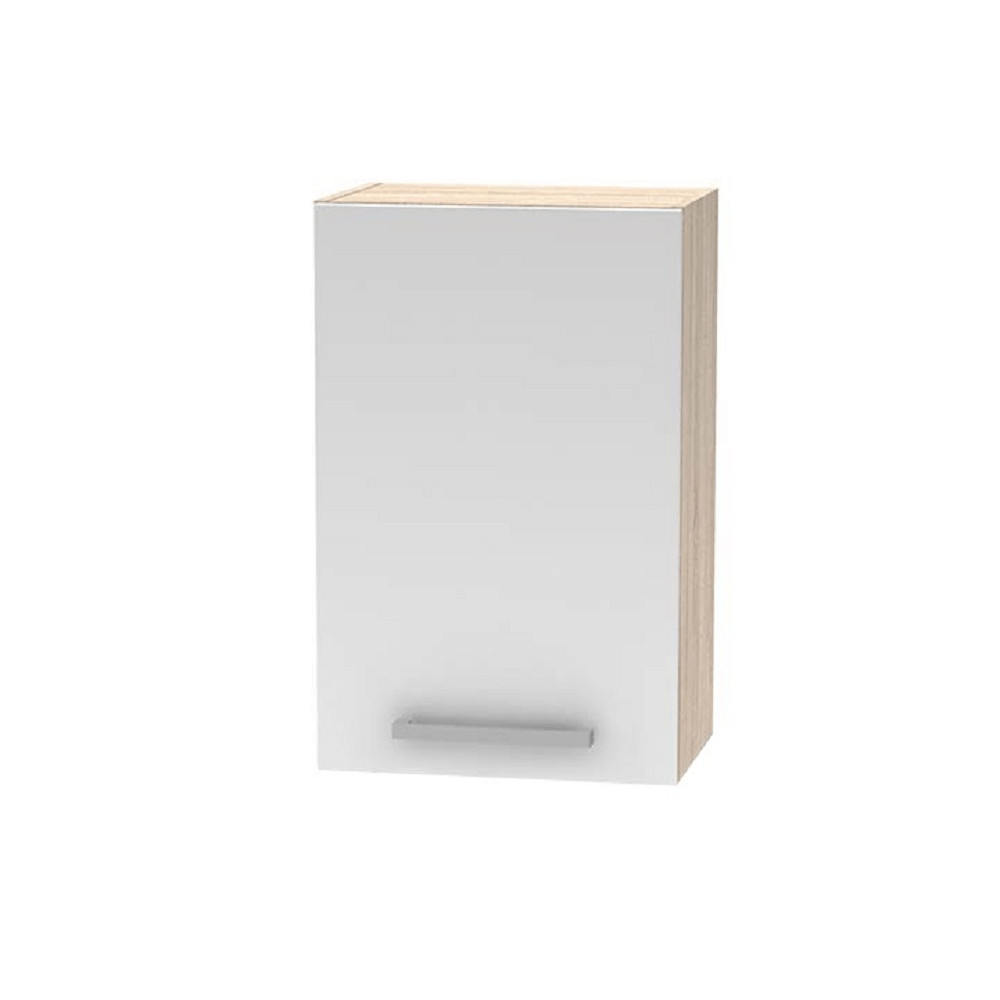 Felsőszekrény 45 1DV, tölgy sonoma/fehér, NOVA PLUS NOPL-024-OH (RP)