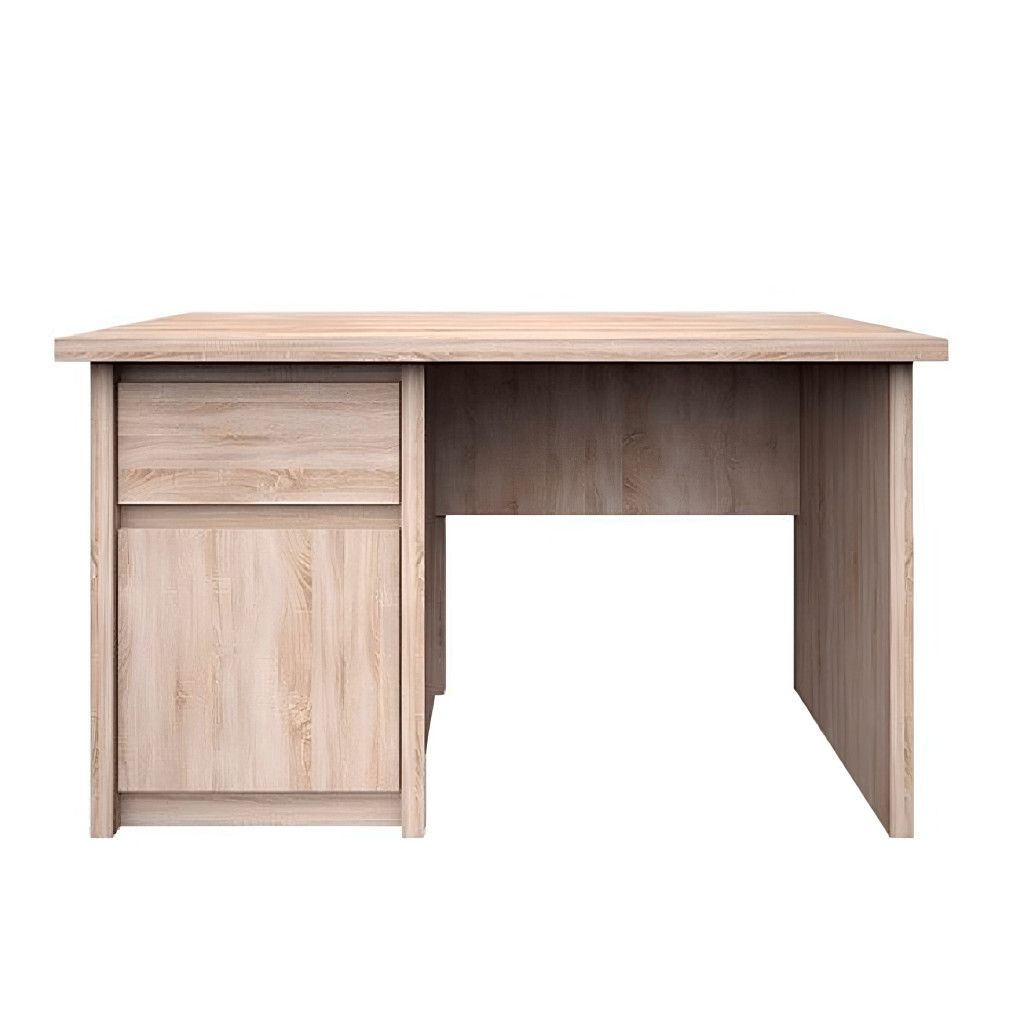Pc asztal, DTD laminált, tölgy sonoma, NORTY (RP)
