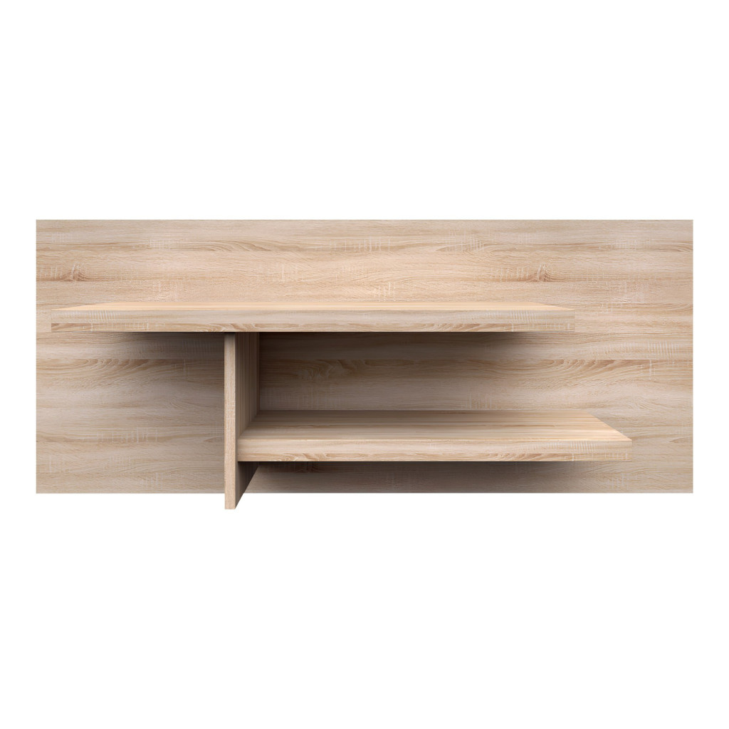 Fali polc, DTD laminált, tölgy sonoma, NORTY (RP)