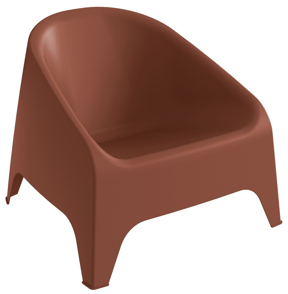Toomax Matera műanyag kerti fotel - terracotta (RP)