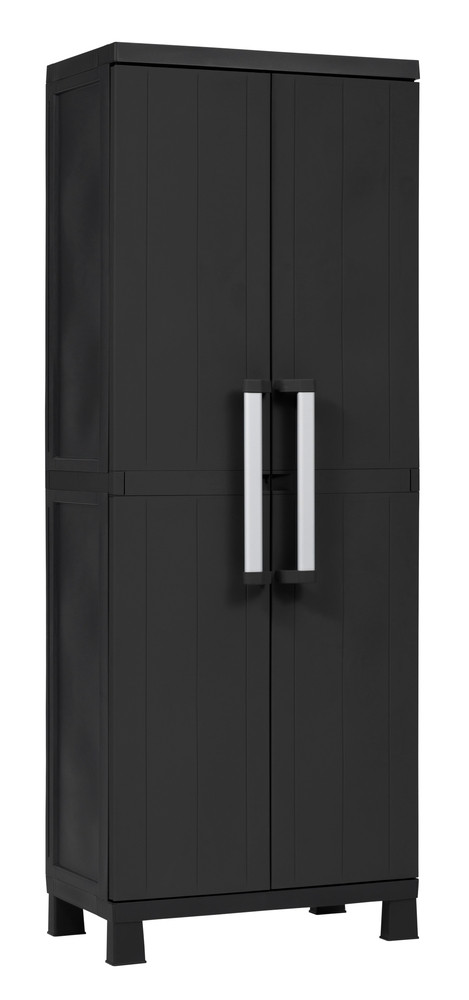 Toomax Garage midi high utility black beltéri szekrény - fekete (RP)