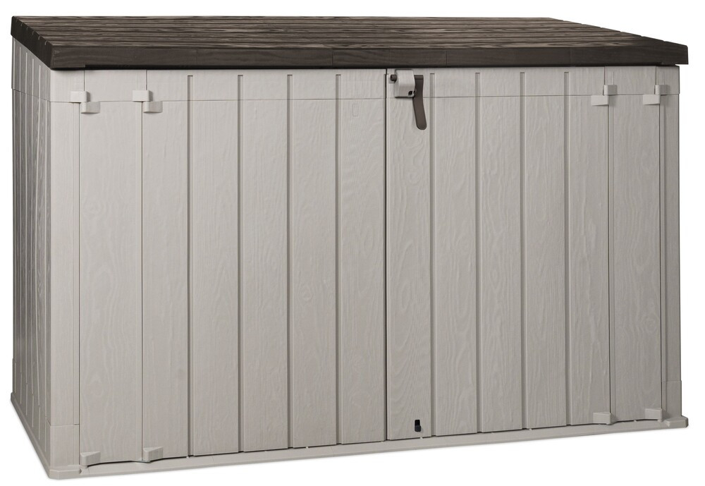 Toomax Stora way plus 2XL beige 2270 literes műanyag beltéri-kültéri szekrény - bézs (RP)