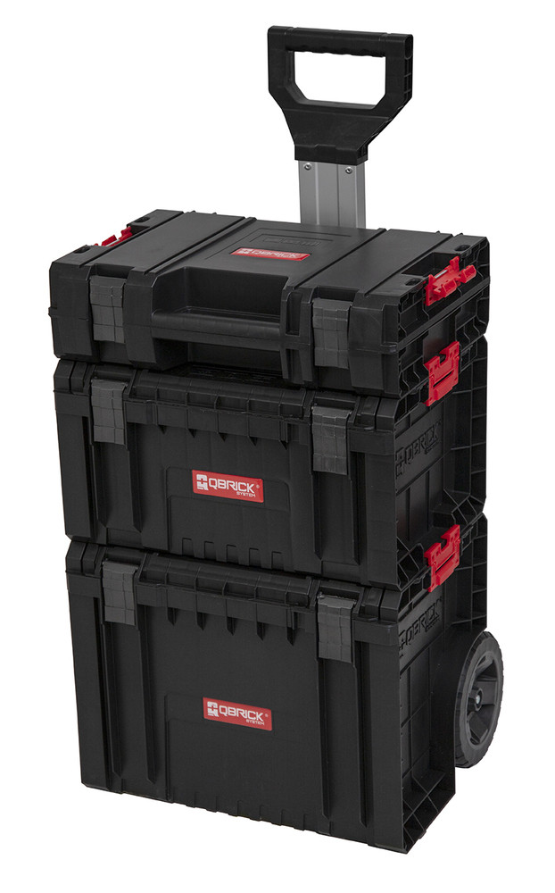 Qbrick System pro set 1 - Gurulós, rendezhető szerszámosláda (RP)