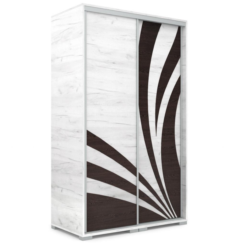 Baku tolóajtós gardróbszekrény - 120 cm széles (DIV)