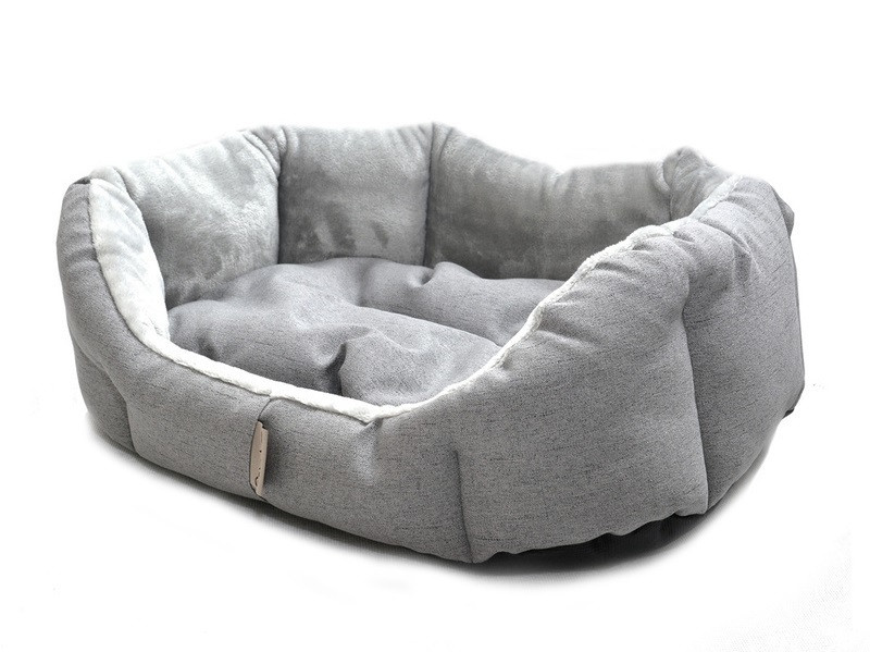 Petsy Alík puha gyapjú kutyafekhely - szürke - 65 cm (RP)