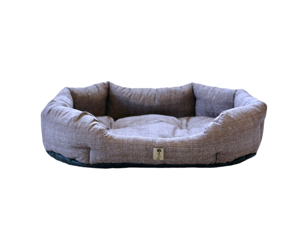 Petsy Bobík pamut kutyafekhely - barnás-szürke - 75 cm (RP)