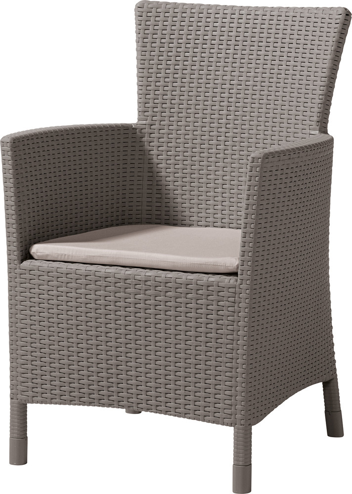 Keter Iowa/Montana polyrattan kerti fotel - cappuccino (RP)