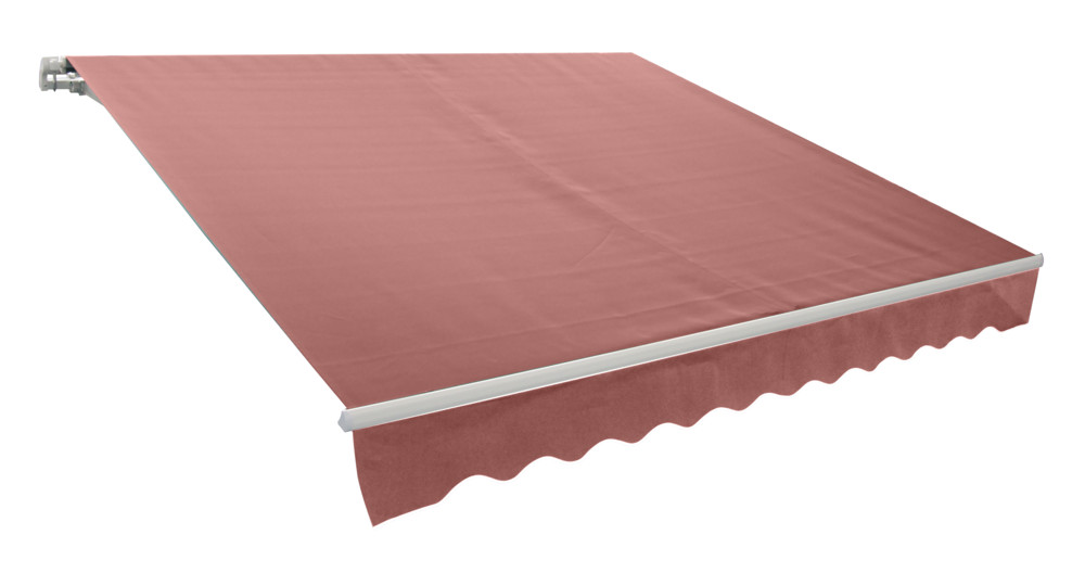 Rojaplast P4514 falra szerelhető napellenző - bordó - 2,95 x 2 m (RP)