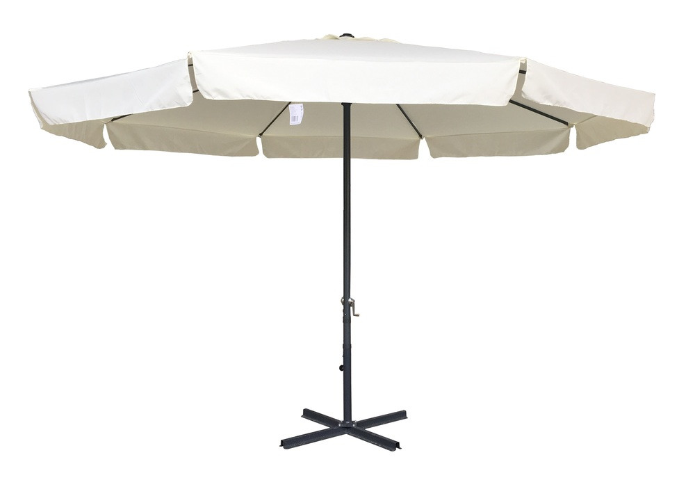 Rojaplast Standard napernyő, talp nélkül - fehér - ø 400 cm (RP)