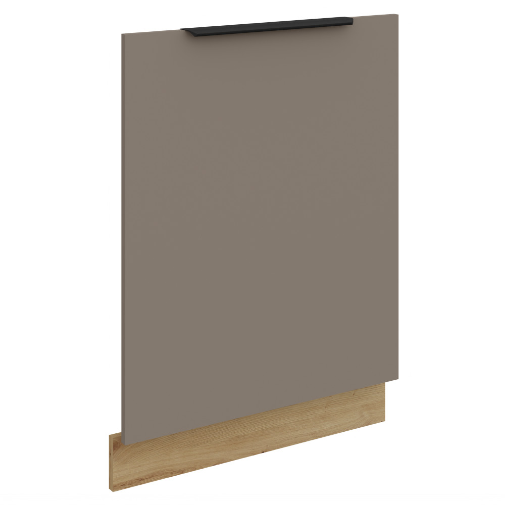 Mosogatógép ajtó, sandgrau/artisan tölgy, FRISBO ZM 713x596 (RP)
