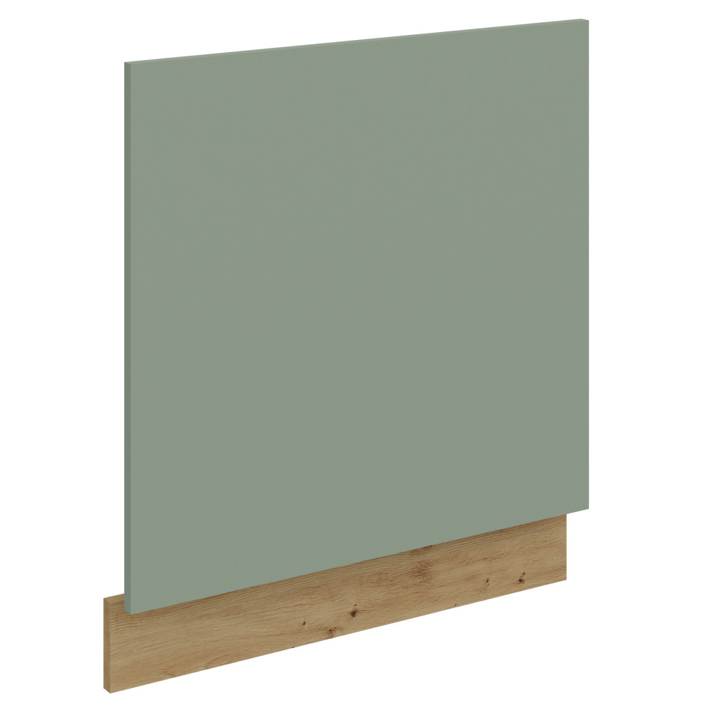 Mosogatógép ajtó, aquamarine/artisan tölgy, ARSANY ZM 570x596 (RP)