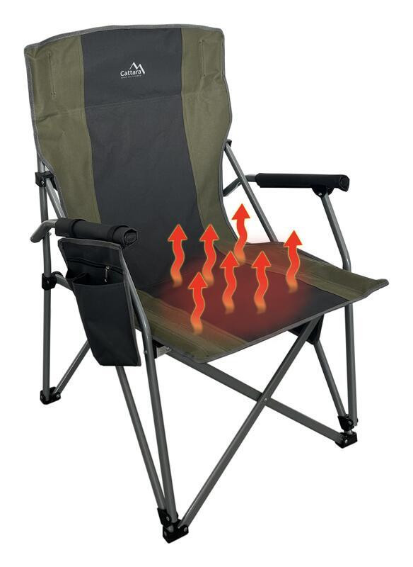 WARM összecsukható kempingszék fűtéssel (RP)