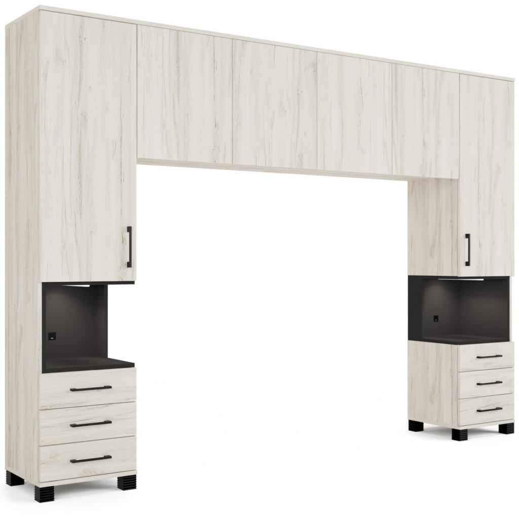 Nepál áthidalós hálószoba bútor - 290 cm (DIV)