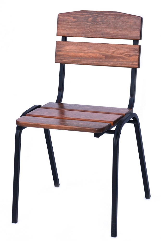 ROJAPLAST WEEKEND fenyőfából készült egymásra rakható kerti szék (RP)