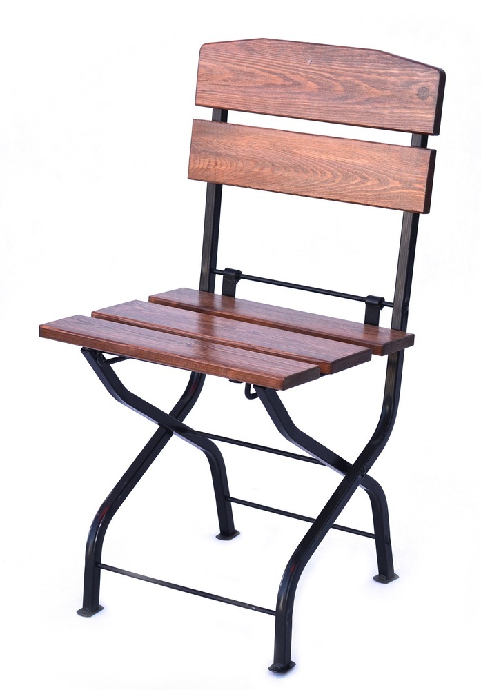 ROJAPLAST WEEKEND fenyőfából készült összecsukható kerti szék (Mérete:) (RP)