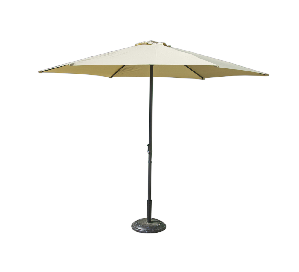 ROJAPLAST 8120 álló napernyő, talp nélkül - bézs - ø 270 cm (Méret: ø) (RP)