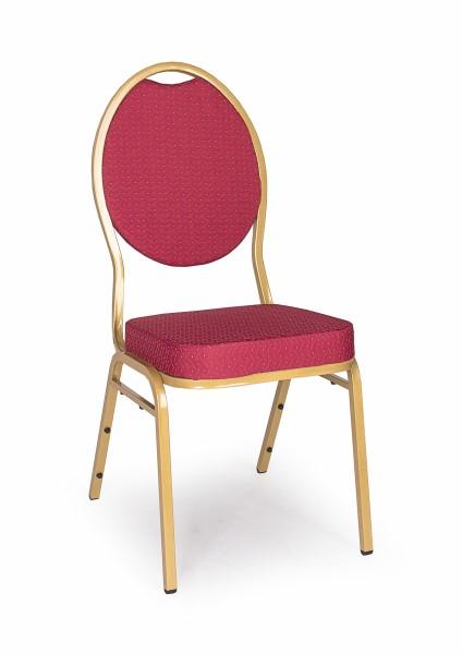 Bankett szék arany-bordó (DIV)