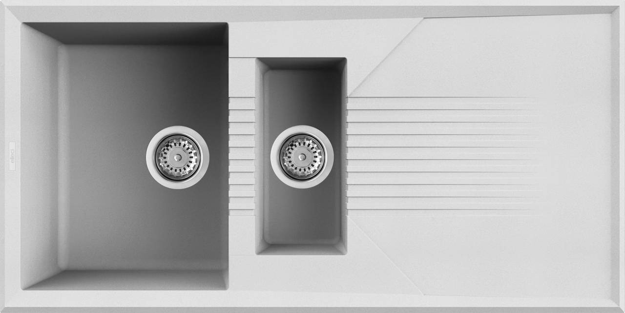 ELLECI - Mosogatótálca Tekno 475 G68 bianco (MK)